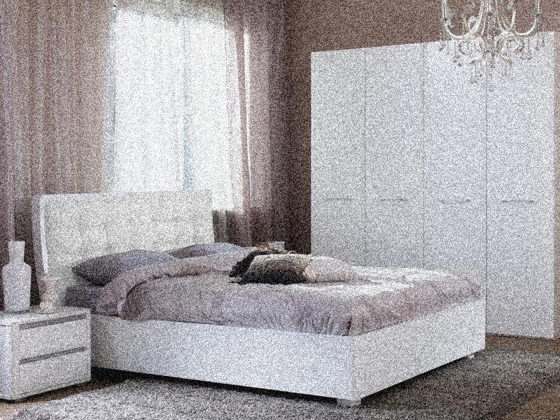 спальни белого цвета из массива