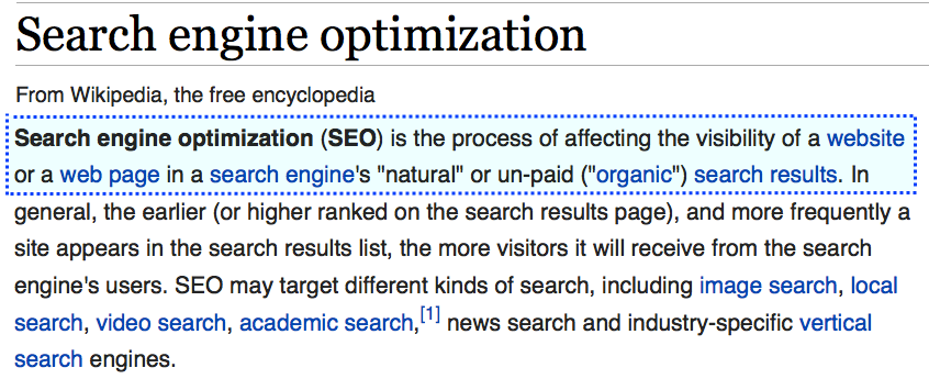Што такое SEO (Search Engine Optimization)