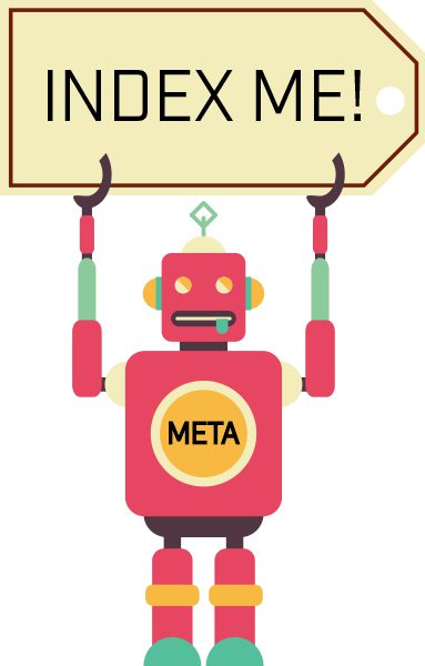 На основі кожної сторінки теги мета-роботів дозволяють давати директиву пошуковим системам, чи повинна індексуватись сторінка, і чи слід дотримуватися посилань на сторінці